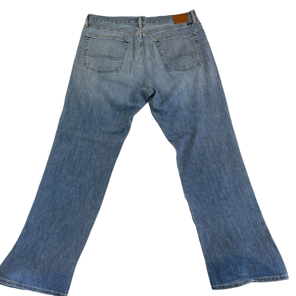Lucky Brand Highland Straight Mens Blue Medium‎ Wash Denim Jeans 38x34